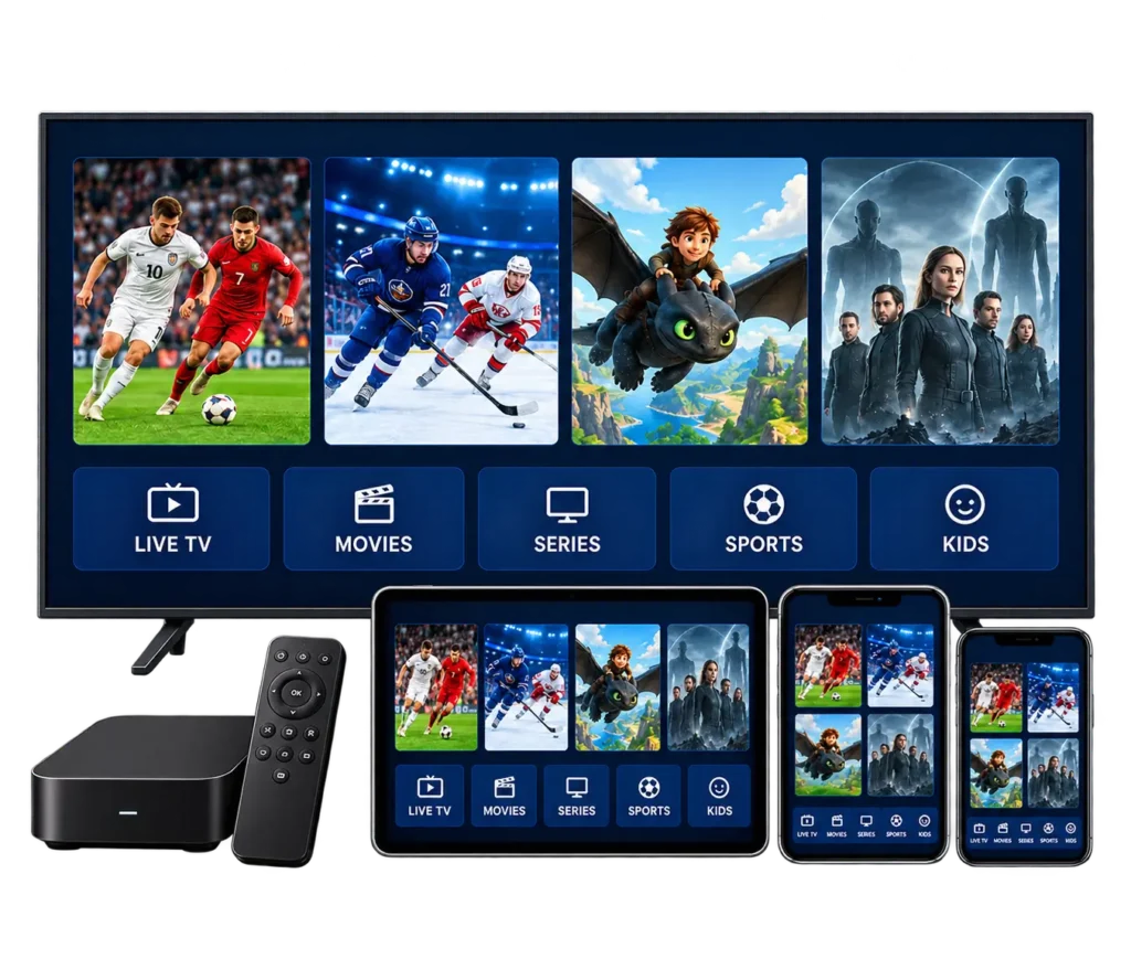 Nordic IPTV – Allt-i-ett-streaming för TV, filmer och sport